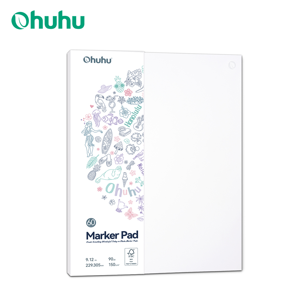 Copic Marker Sketch - Ohuhu Double Sided Marker Pads Art