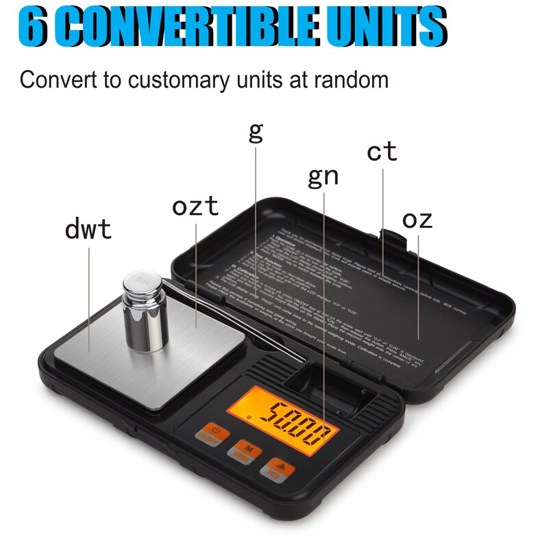 Digital Mini Scale 200g/0.01g  - Tape Dispenser Weighted recension och pris