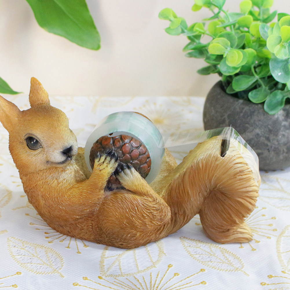 Cute Squirrel Shaped Tape Disp - Tape Dispenser Weighted recension och pris