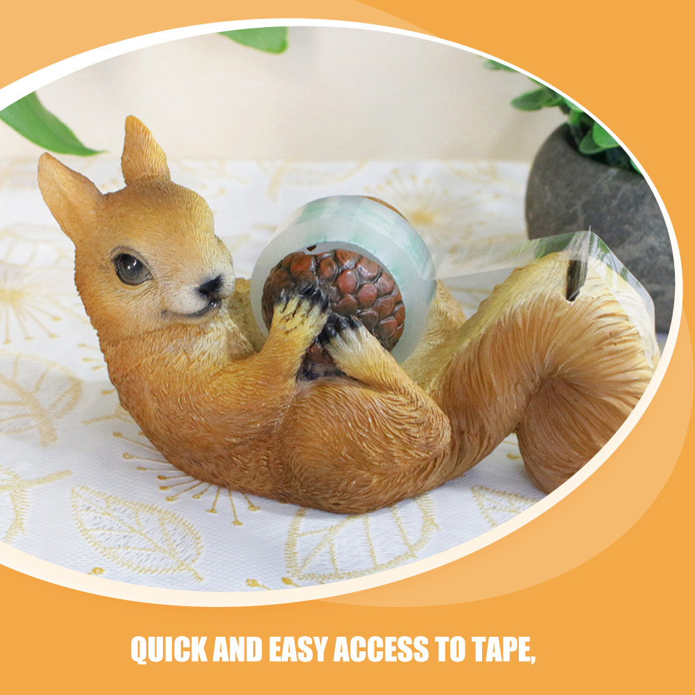 Cute Squirrel Shaped Tape Disp - Tape Dispenser Weighted recension och pris
