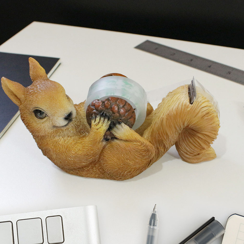 Cute Squirrel Shaped Tape Disp - Tape Dispenser Weighted recension och pris