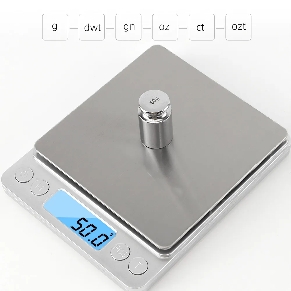 3000g 0.1g Electronic Scale LC - Tape Dispenser Weighted recension och pris
