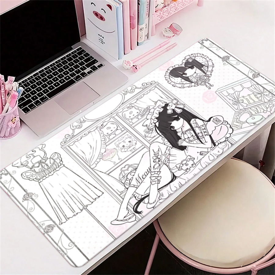 Anime Aesthetics Leather Mouse - Leather Desk Pad recension och pris