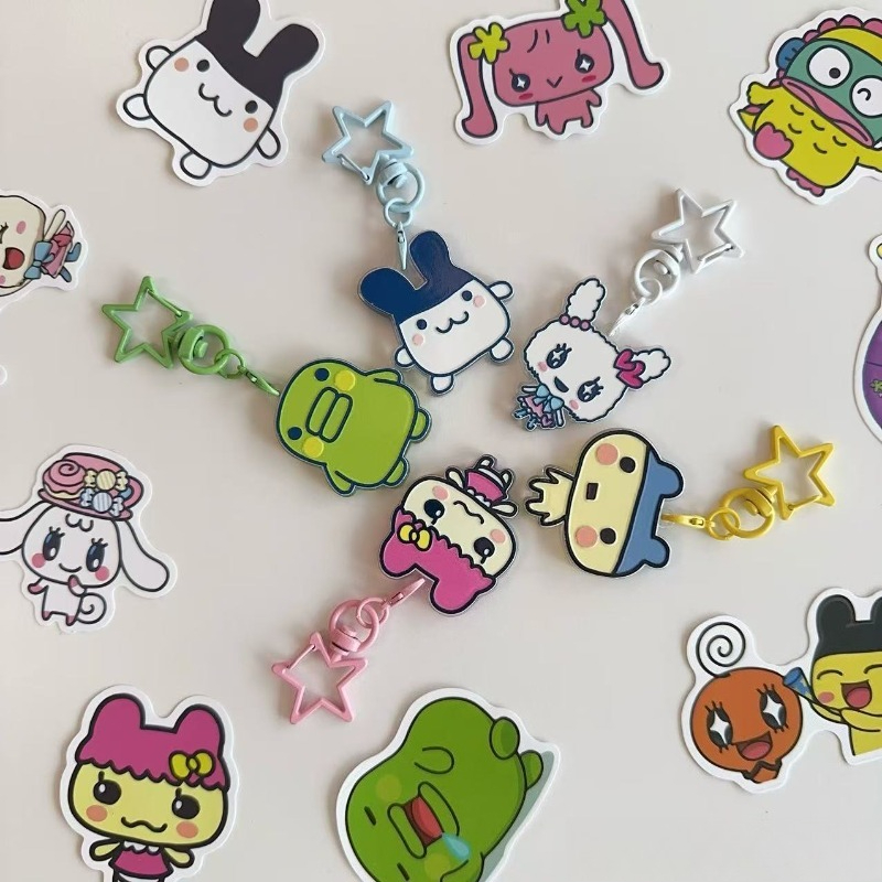 New Tamagotchi Mametchi Kuchip - Staedtler Pencil Lumocolor recension och pris