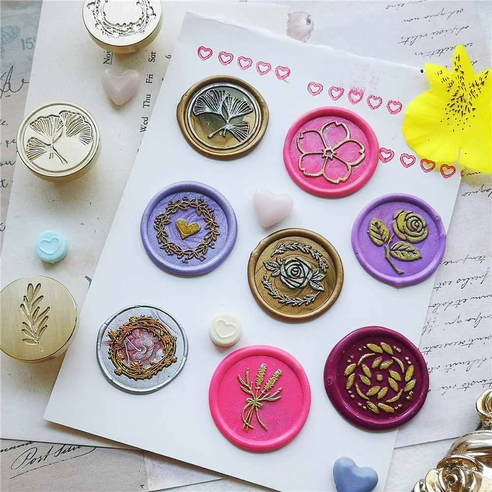 Wax Seal Stamp Head Flower Sta - Wax Seal Stamp Set recension och pris