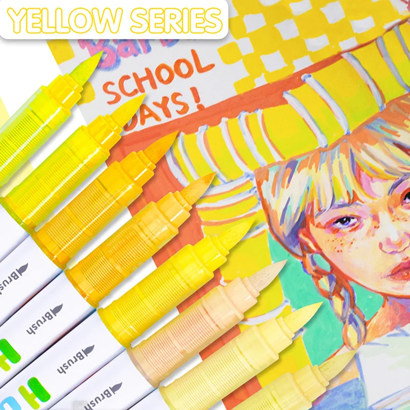 Hdele 8~120 Colors Acrylic Mar - Copic Marker Sketch recension och pris
