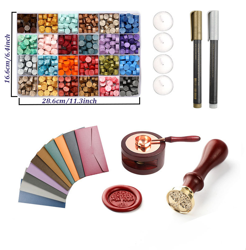 20pcs/set Wax Seal Stamp Set w - Wax Seal Stamp Set recension och pris